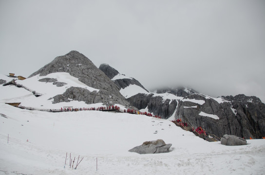 玉龙雪山 冰峰