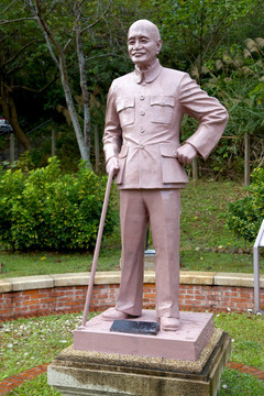 蒋介石塑像