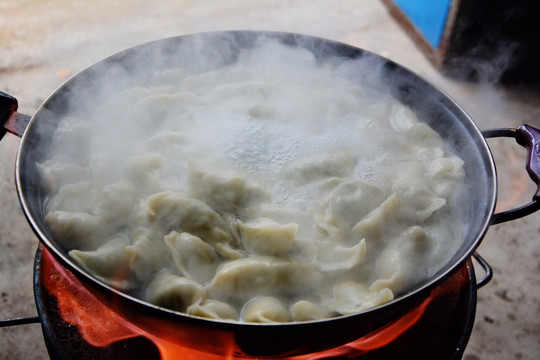 煮水饺