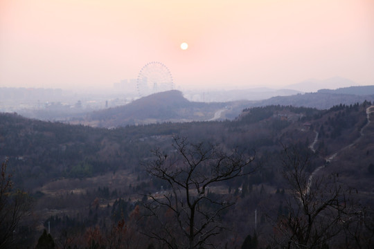 日落西山