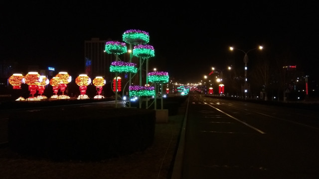 春节街景