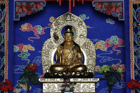 佛教 寺院 佛龛 神像