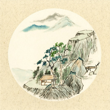 國畫山水