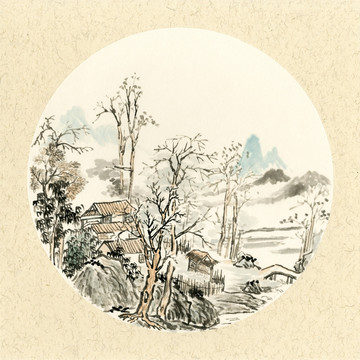 國(guó)畫(huà)山水