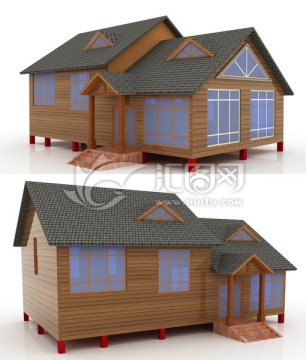 木屋模型設計