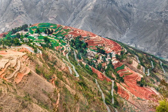 云南东川红土地