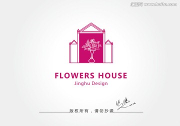 花店logo