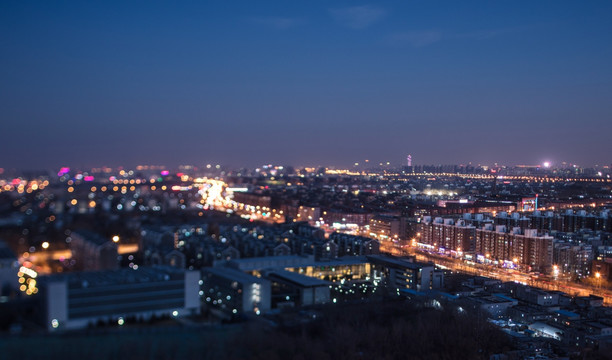 北京城市夜景