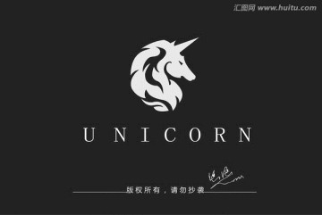 獨(dú)角獸logo 金融logo