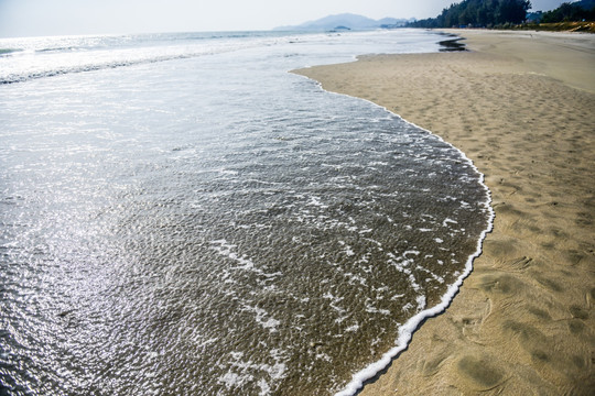 海水沙滩纹理