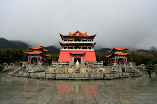 大理 崇圣寺 雨铜观音殿