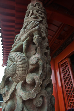 太暉觀石雕龍