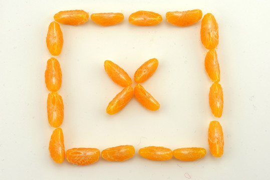 沙糖桔 字母X
