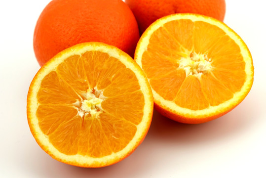 脐橙 鲜橙 果肉果粒