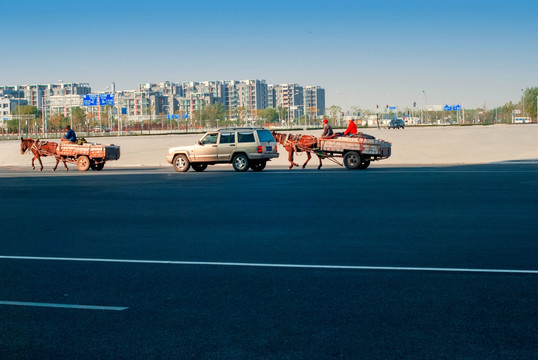 汽车 马车