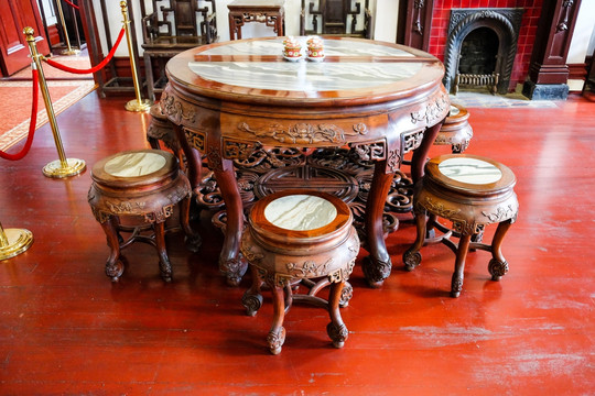 红木家具 餐桌 茶桌 