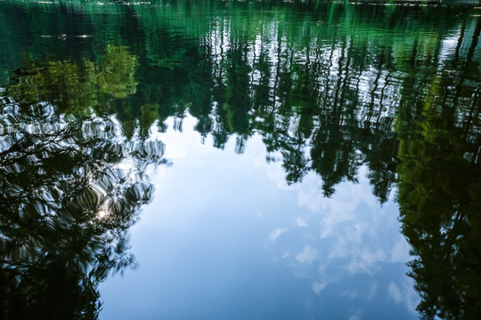 湖边风景