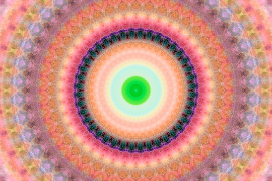 染色玻璃花型圖案 無分層