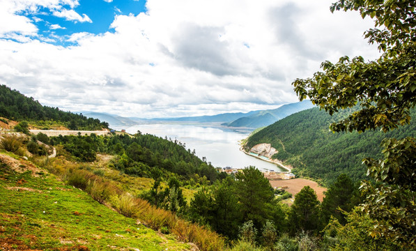 山水 山脉 山景 山涧 西藏