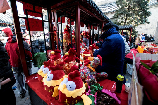 北京白云观 鸡年吉祥