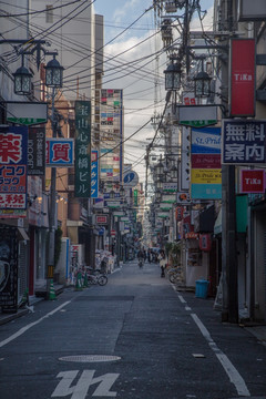 大阪城市街道