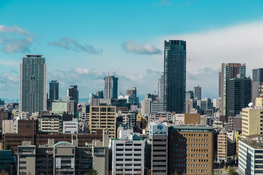 大阪城市风光