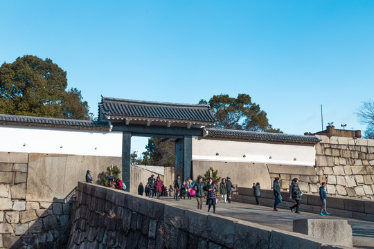 大阪城公园风景