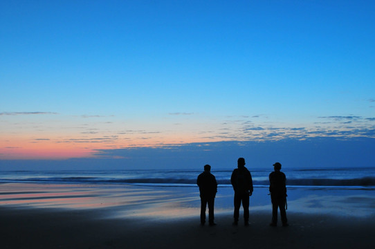 海上日出 晨曦 红太阳 海洋