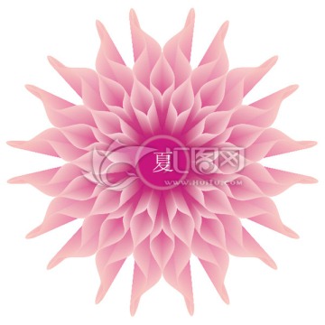 紅色花紋海報(bào)