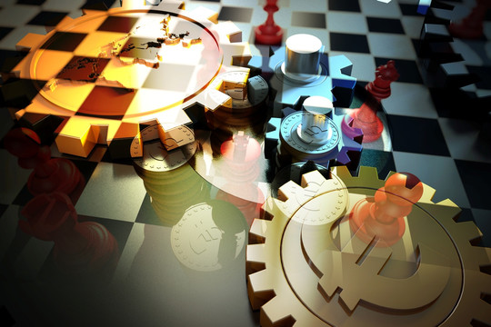 國際象棋與齒輪歐元