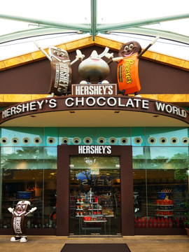 5D主题巧克力商店门面设计