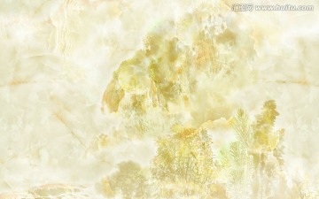山水風(fēng)景意境大理石紋背景墻