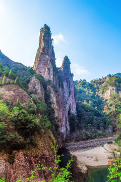 山水风光 石桅岩 山景