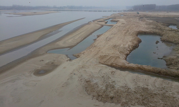 黄河水岸