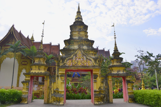 西双版纳总佛寺 景洪总佛寺牌楼