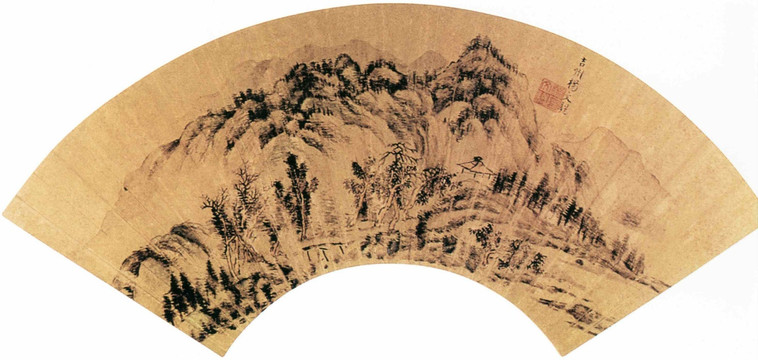 楊文驄 山水圖