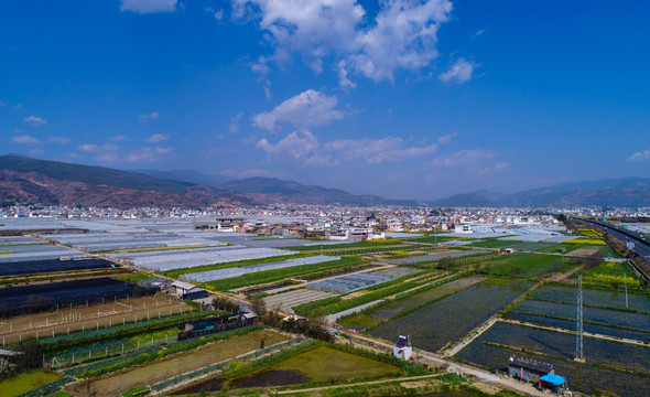 鸟瞰 大地