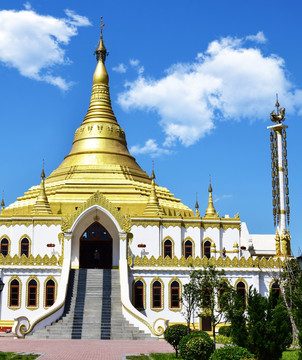 缅甸大金塔佛殿