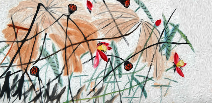 蓮花展開(kāi)圖