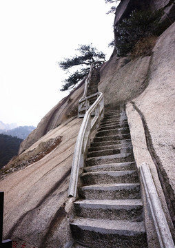 天柱山 阶梯 天梯