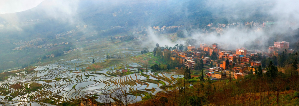 元阳哈尼村寨高清全景图