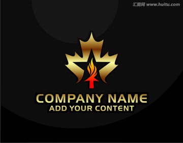 楓葉火炬LOGO