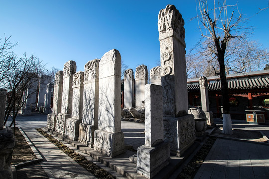 北京石刻艺术博物馆 石碑陈列