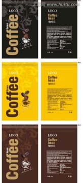 咖啡豆袋子设计