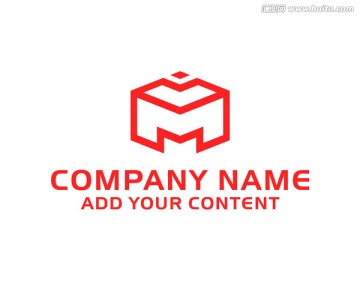 字母M標志