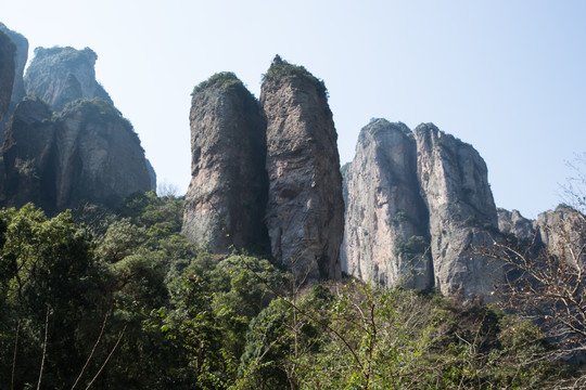 双笋峰合掌峰