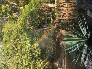 喷泉彩虹 