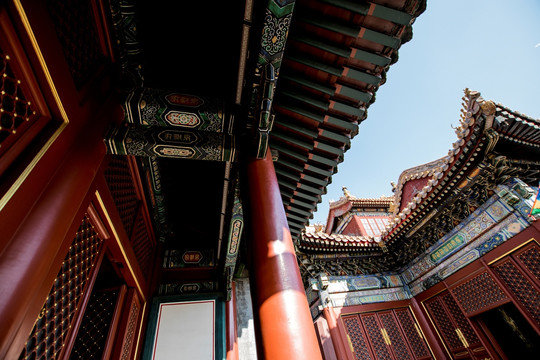 北京雍和宫 庙宇
