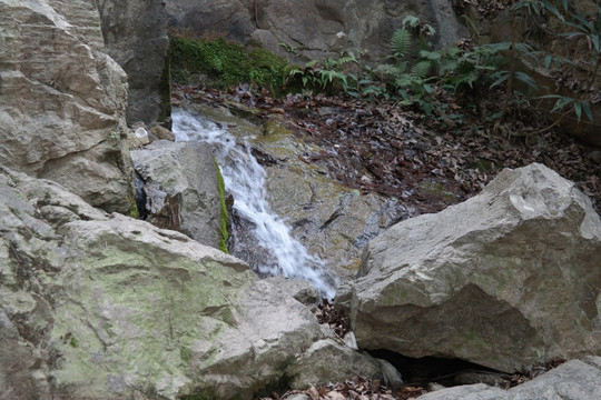 圭峰山小溪潺潺