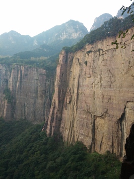 三峡绝壁 旅游